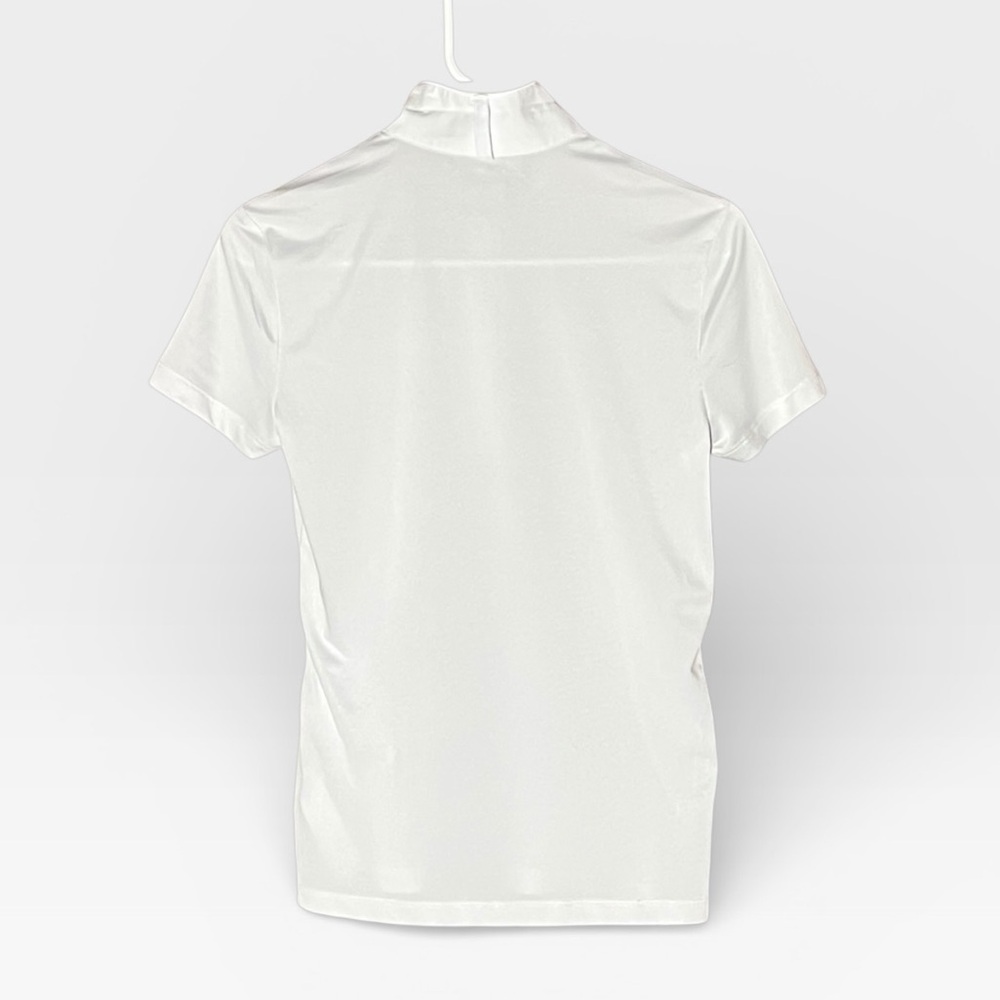 Ariat® Ladies’ White Aptos Equestrian Show Short  Sleeve Event Dressage NWOT XS - Picture 8 of 8